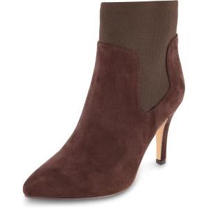 imageCUSHIONAIRE Womens Geneva Stretch dress bootie with Memory Foam Padding Wide Widths AvailableChocolate
