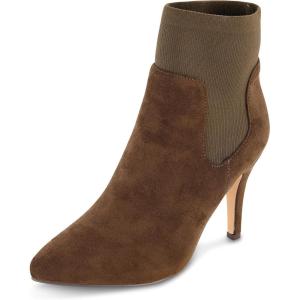 imageCUSHIONAIRE Womens Geneva Stretch dress bootie with Memory Foam Padding Wide Widths AvailableOlive