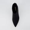 imageCUSHIONAIRE Womens Barbi Kitten Heel Bootie Memory Foam Wide Widths AvailableBlack Microsuede