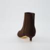 imageCUSHIONAIRE Womens Barbi Kitten Heel Bootie Memory Foam Wide Widths AvailableChocolate Microsuede
