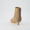 imageCUSHIONAIRE Womens Barbi Kitten Heel Bootie Memory Foam Wide Widths AvailableTaupe Microsuede