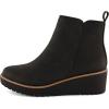 imageCUSHIONAIRE Womens Ilena wedge boot Memory Foam Wide Widths AvailableBlack