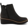 imageCUSHIONAIRE Womens Ilena wedge boot Memory Foam Wide Widths AvailableBlack