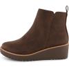 imageCUSHIONAIRE Womens Ilena wedge boot Memory Foam Wide Widths AvailableBrown