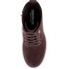 imageCUSHIONAIRE Womens James lace up boot Memory Foam Wide Widths AvailableChocolate Faux Suede