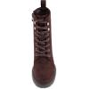 imageCUSHIONAIRE Womens James lace up boot Memory Foam Wide Widths AvailableChocolate Faux Suede