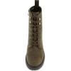imageCUSHIONAIRE Womens James lace up boot Memory Foam Wide Widths AvailableKhaki Faux Suede