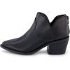imageCUSHIONAIRE Womens Rodeo Western Ankle Boot Memory Foam Wide Widths AvailableBlack