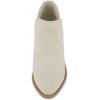 imageCUSHIONAIRE Womens Rodeo Western Ankle Boot Memory Foam Wide Widths AvailableIvory