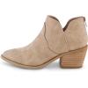 imageCUSHIONAIRE Womens Rodeo Western Ankle Boot Memory Foam Wide Widths AvailableTan
