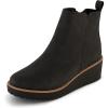imageCUSHIONAIRE Womens Ilena wedge boot Memory Foam Wide Widths AvailableBlack