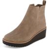 imageCUSHIONAIRE Womens Ilena wedge boot Memory Foam Wide Widths AvailableTaupe