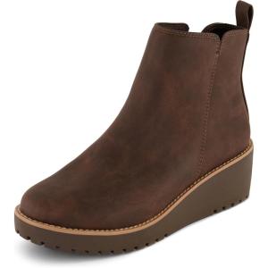 imageCUSHIONAIRE Womens Ilena wedge boot Memory Foam Wide Widths AvailableBrown
