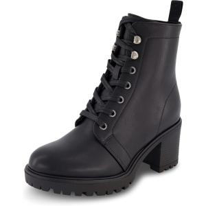 imageCUSHIONAIRE Womens James lace up boot Memory Foam Wide Widths AvailableBlack Nappa