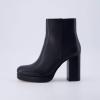 imageCUSHIONAIRE Womens Dish heel boot Memory Foam Wide Widths AvailableBlack