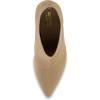 imageCUSHIONAIRE Womens Genie Stretch Knit Heel Bootie Memory Foam padding Wide Widths AvailableTaupe
