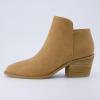 imageCUSHIONAIRE Womens Rip Ankle Bootie Memory Foam Wide Widths AvailableTan