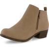 imageCUSHIONAIRE Womens Dolly bootie with Memory Foam Wide Width availableBrindle
