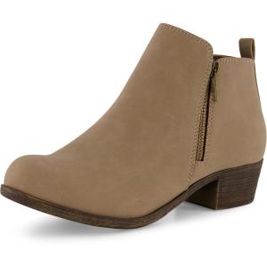 imageCUSHIONAIRE Womens Dolly bootie with Memory Foam Wide Width availableBrindle