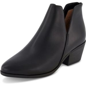 imageCUSHIONAIRE Womens Elodie Ankle Boot Memory Foam Wide Widths AvailableBlack