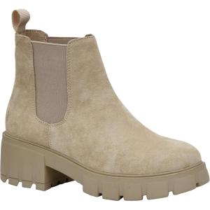 imageCUSHIONAIRE Womens Sasha slip on chelsea boot Memory FoamTaupe Suede