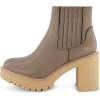 imageCUSHIONAIRE Womens Beckett chelsea boot Memory Foam Wide Widths AvailableTaupe