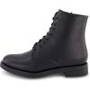 imageCUSHIONAIRE Womens Bespoke lace up Boot Memory Foam Wide Widths AvailableBlack