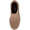 imageCUSHIONAIRE Womens Derby Genuine Suede Chelsea boot Memory Foam Wide Widths AvailableCamel Suede