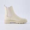 imageCUSHIONAIRE Womens Felix slip on chelsea boot Memory Foam Wide Widths AvailableCream