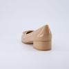 imageCUSHIONAIRE Womens Frenchie Dress Ballerina Flat Memory Foam Wide Widths AvailableTan Patent