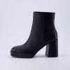 imageCUSHIONAIRE Womens Gallerie platform block heel dress boot Memory Foam Wide Widths AvailableBlack