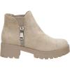 imageCUSHIONAIRE Womens Portia slip on boot Memory FoamTaupe Suede