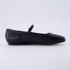 imageCUSHIONAIRE Womens Sleeper Mary Jane Flat with Memory Foam and Wide Widths AvailableBlack
