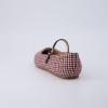 imageCUSHIONAIRE Womens Sleeper Mary Jane Flat with Memory Foam and Wide Widths AvailableBurgundy Wool Plaid