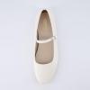imageCUSHIONAIRE Womens Sleeper Mary Jane Flat with Memory Foam and Wide Widths AvailableCream