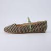 imageCUSHIONAIRE Womens Sleeper Mary Jane Flat with Memory Foam and Wide Widths AvailableSage Wool Plaid