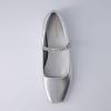 imageCUSHIONAIRE Womens Sleeper Mary Jane Flat with Memory Foam and Wide Widths AvailableSilver Embellished