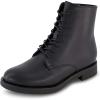 imageCUSHIONAIRE Womens Bespoke lace up Boot Memory Foam Wide Widths AvailableBlack