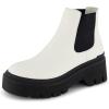 imageCUSHIONAIRE Womens Dive Slip on Chelsea Boot Memory FoamWhite