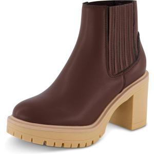 imageCUSHIONAIRE Womens Beckett chelsea boot Memory Foam Wide Widths AvailableBrown