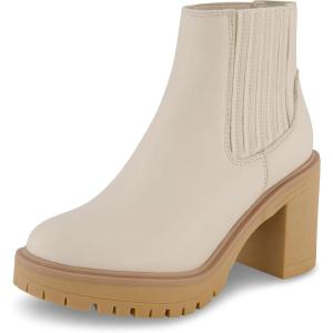 imageCUSHIONAIRE Womens Beckett chelsea boot Memory Foam Wide Widths AvailableCream