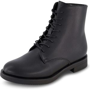 imageCUSHIONAIRE Womens Bespoke lace up Boot Memory Foam Wide Widths AvailableBlack