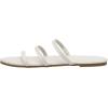imageCUSHIONAIRE Womens Capri slide Flip Flop Sandal with Memory FoamEggshell