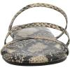 imageCUSHIONAIRE Womens Capri slide Flip Flop Sandal with Memory FoamNatural Snake