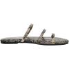 imageCUSHIONAIRE Womens Capri slide Flip Flop Sandal with Memory FoamNatural Snake
