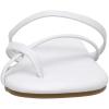 imageCUSHIONAIRE Womens Celina Flip Flop Sandal with Memory FoamWhite