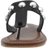 imageCUSHIONAIRE Womens Cindy thong stud sandal Comfort FoamBlack