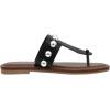 imageCUSHIONAIRE Womens Cindy thong stud sandal Comfort FoamBlack