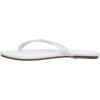 imageCUSHIONAIRE Womens Cove Flip Flop Sandal with Memory FoamWhite
