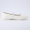 imageCUSHIONAIRE Womens Gigi Mary Jane Flat with Memory Foam and Wide Widths AvailableIvory